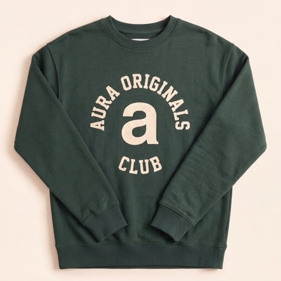 (V6) Aura Originals Club Crewneck