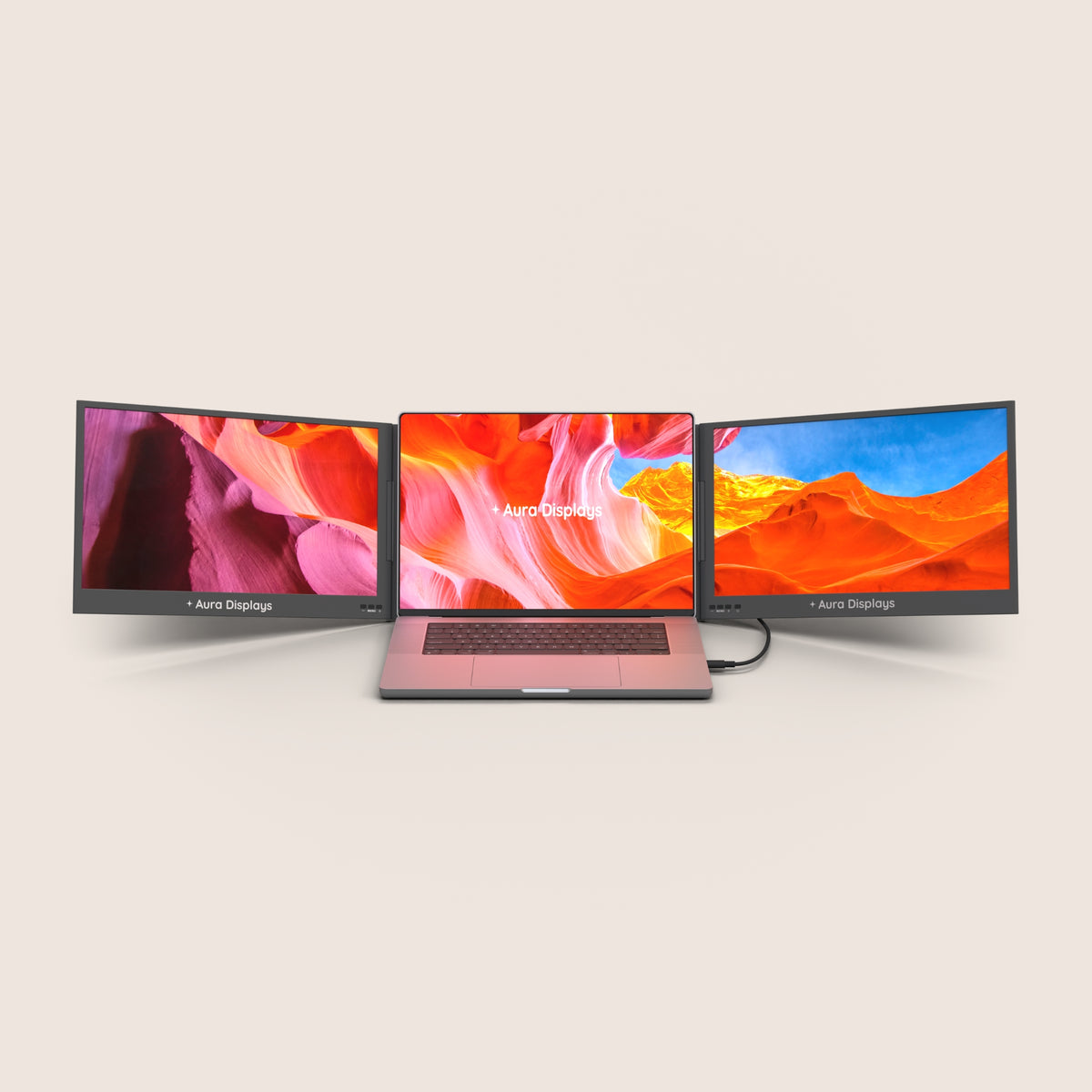 High-Quality Dual Monitor | Dual Boost Pro Max 15.6 Pro Gen 4 – Aura
