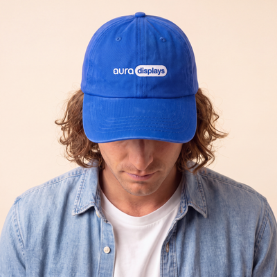 (V6)	Aura Originals Six-Panel Cap