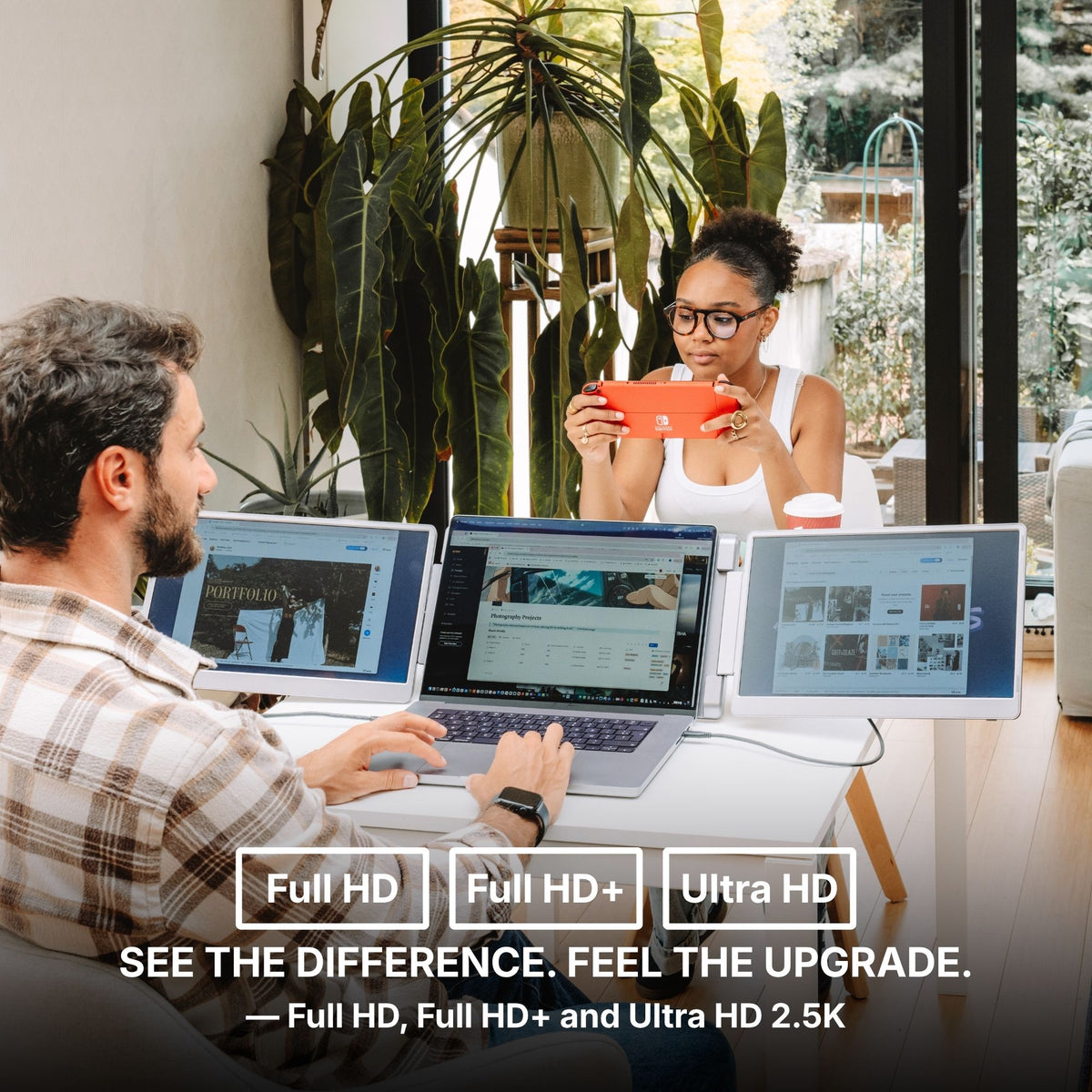 Seamless Dual Screens for Laptops – Dual Play Gen 3 by Aura