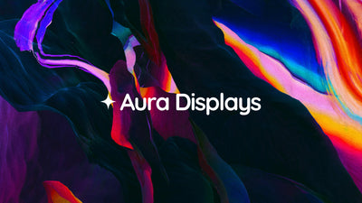 Aura Premium Wallpaper - Colorful Digital Art (2.2K HD+)